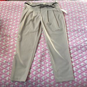Khaki office ankle pants - Bar III trousers